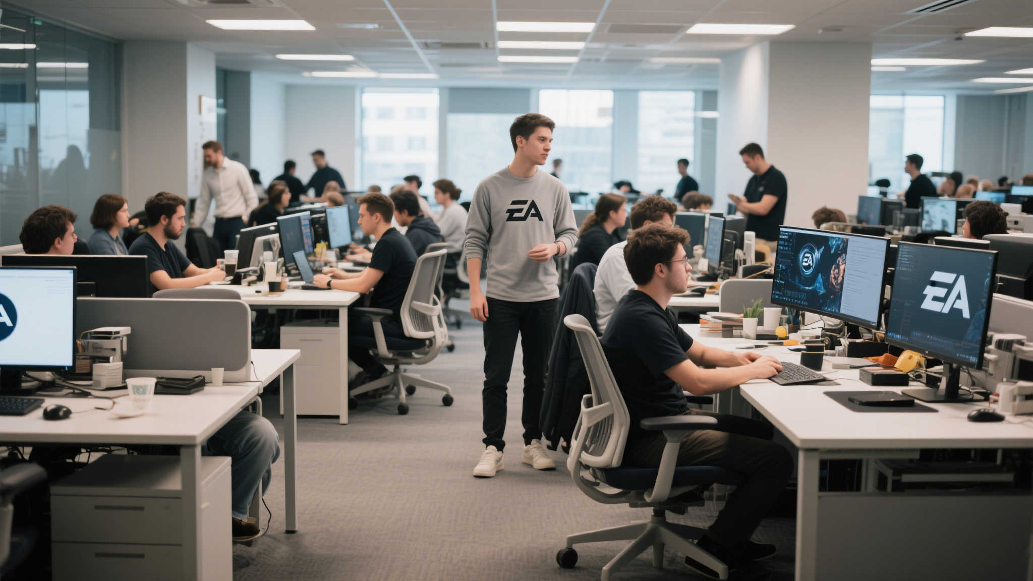 EA终止远程办公政策:强制每周三天到岗引发员工不满 EA终止远程办公政策:强制每周三天到岗引发员工不满