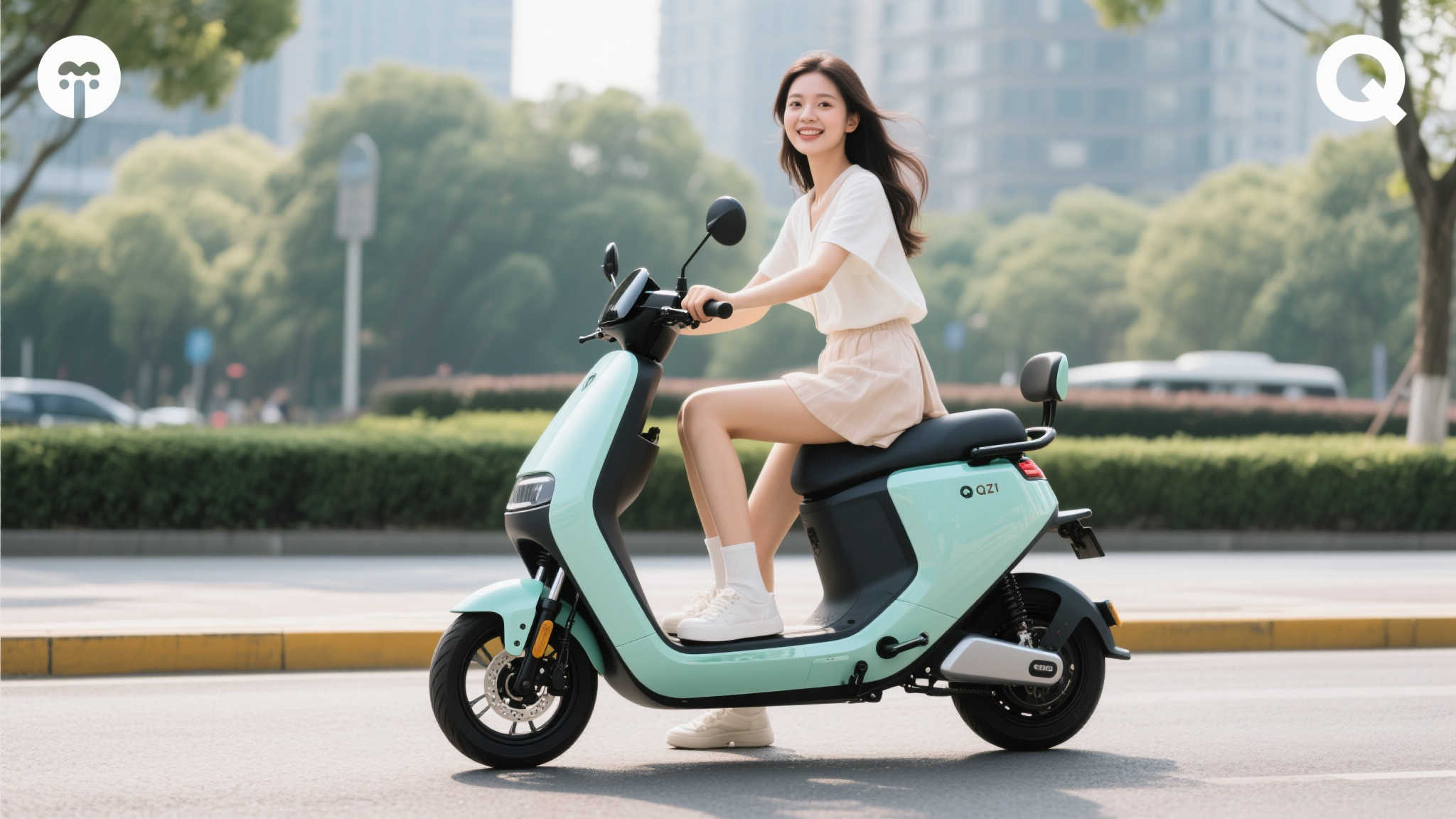 九号电动Qz1全新登场:女生专属“元气座驾”,出行更轻松自如 九号电动Qz1全新登场:女生专属“元气座驾”,出行更轻松自如