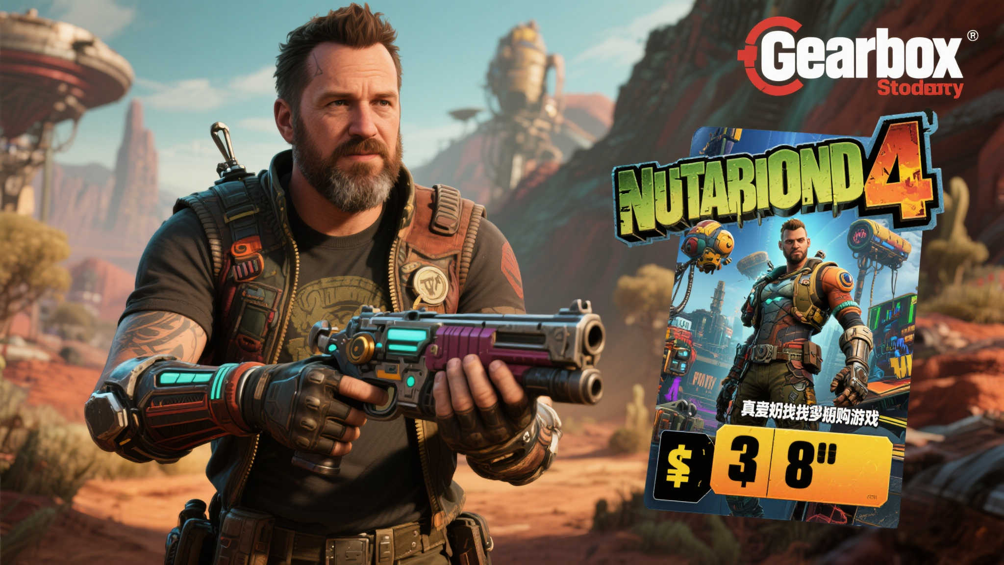 Gearbox老板谈《无主之地4》定价:真爱粉总会找到办法支持游戏 Gearbox老板谈《无主之地4》定价:真爱粉总会找到办法支持游戏